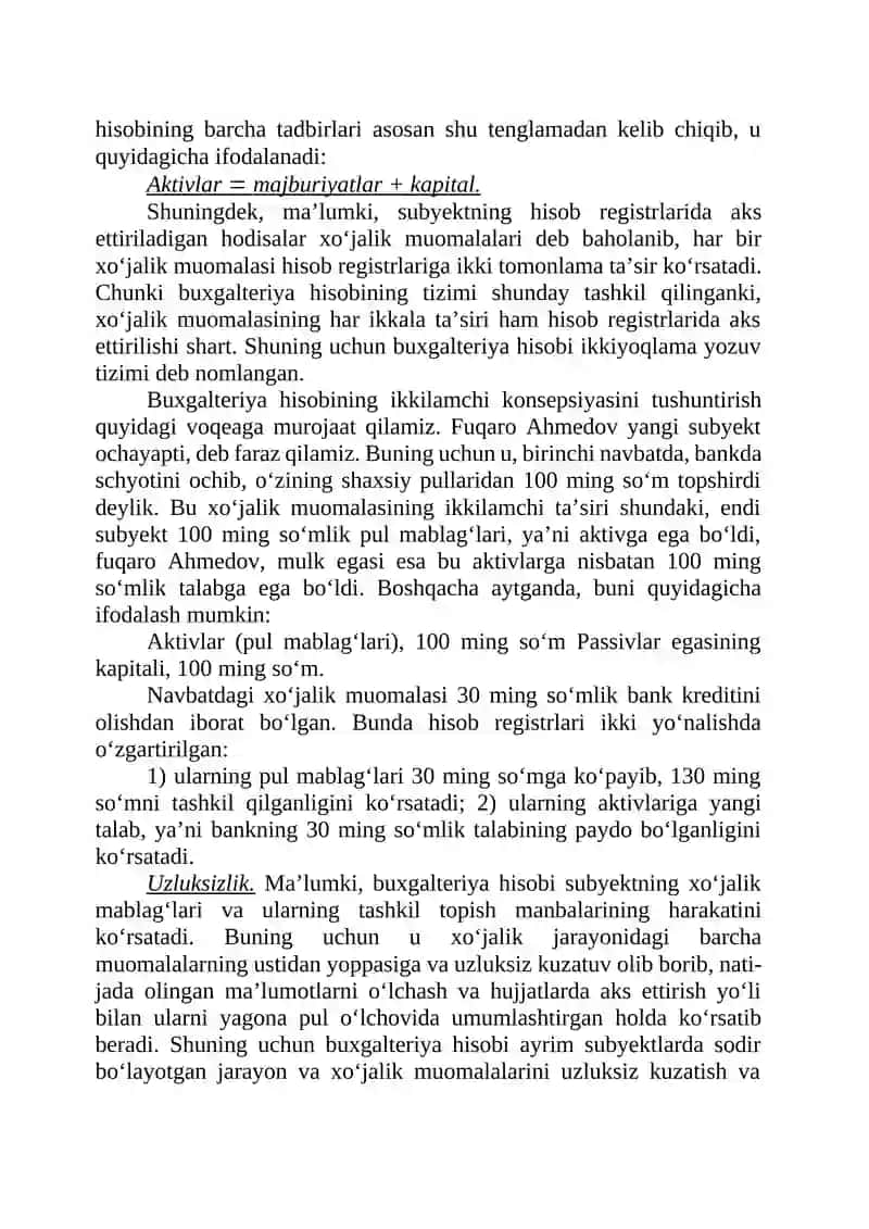 Buxgalteriya hisobining maqsad va vazifalari 4