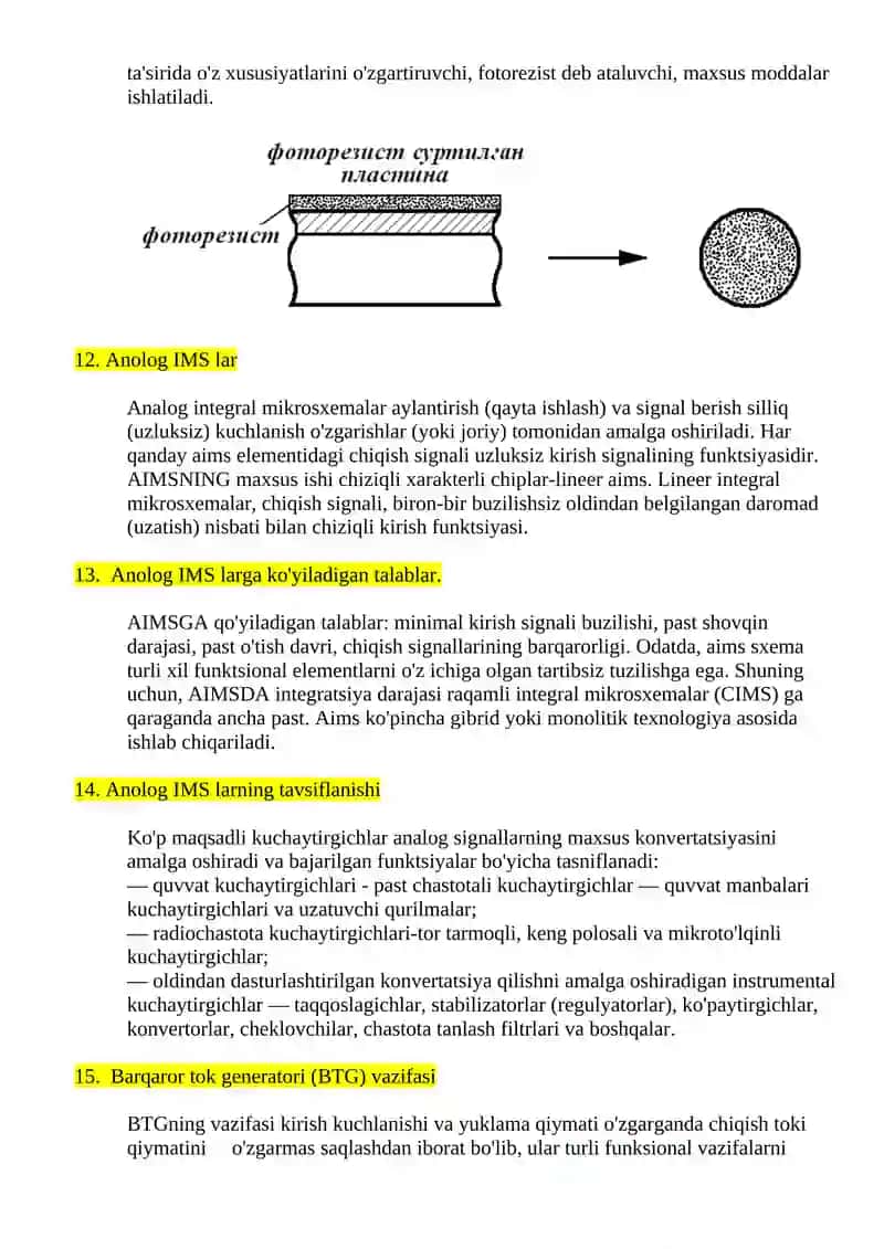 Elektronika faniningi mazmuni 4