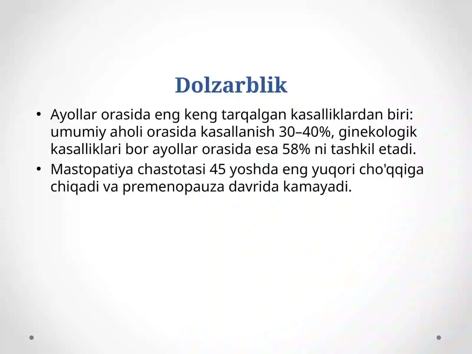 Sut bezi xavfsiz va xavfli o'smalari 4