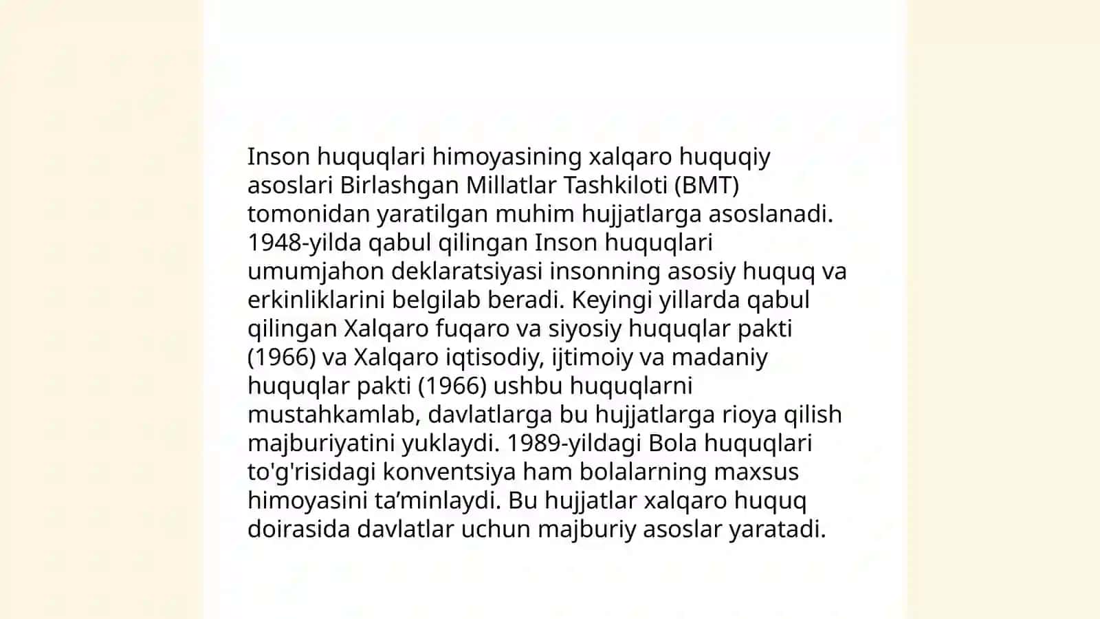 O'zbekistonda Inson Huquqlari Himoyasining Kafolatlari Mexanizmi 4