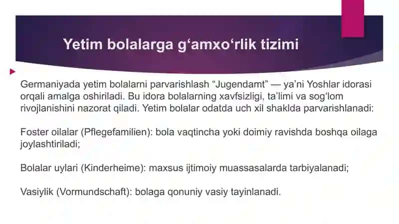 Germaniyada Yetim Bolalar 4