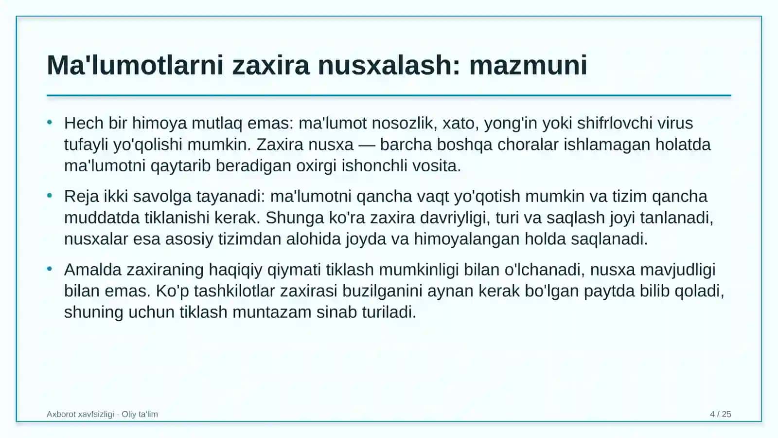 distribyutorlik kompaniyalarida ma'lumotlarni zaxira nusxalash 3253 4
