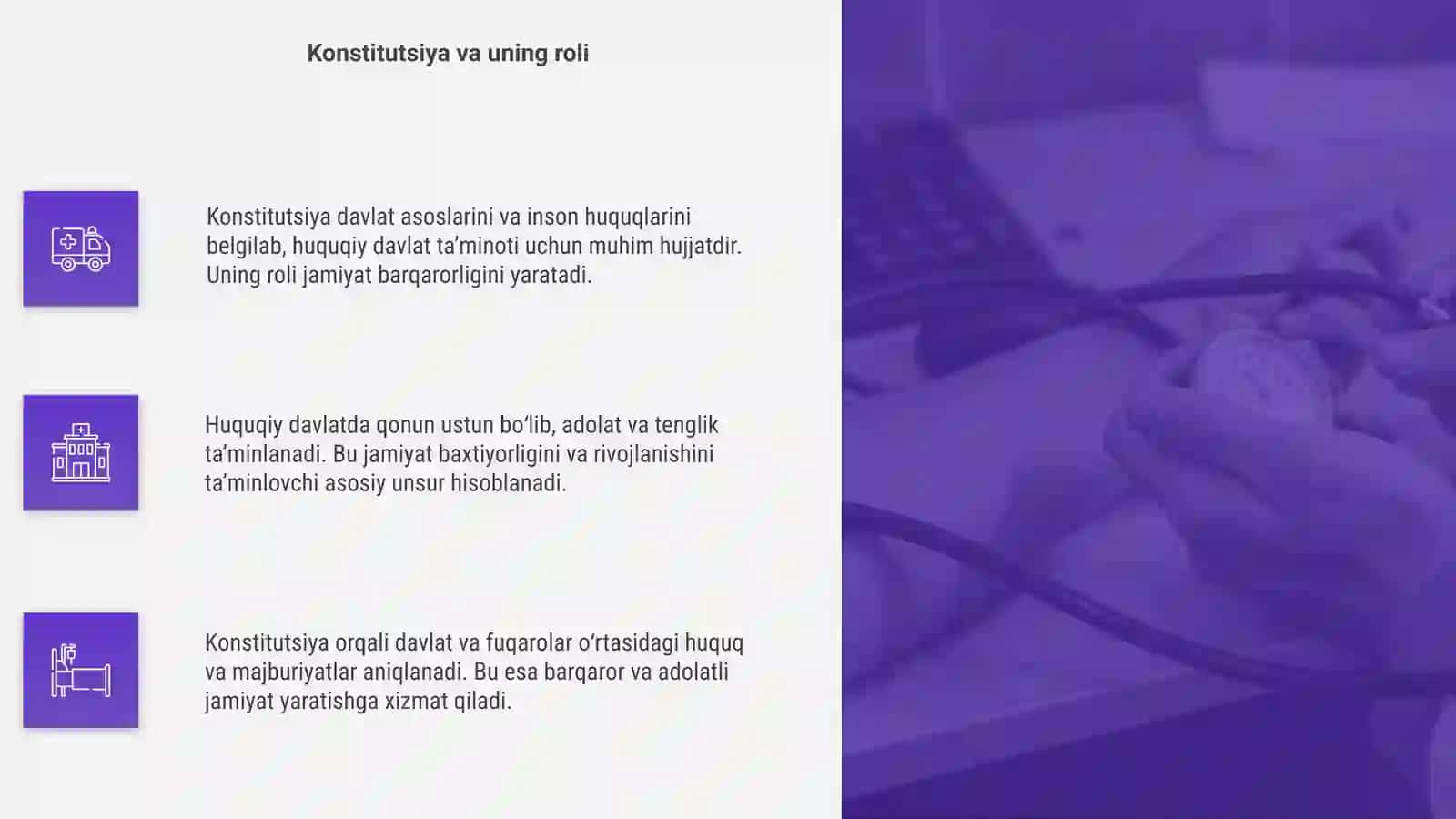 Mavzu konsitutsiya huquqiy davlat va baxtiyor jamiyat 4