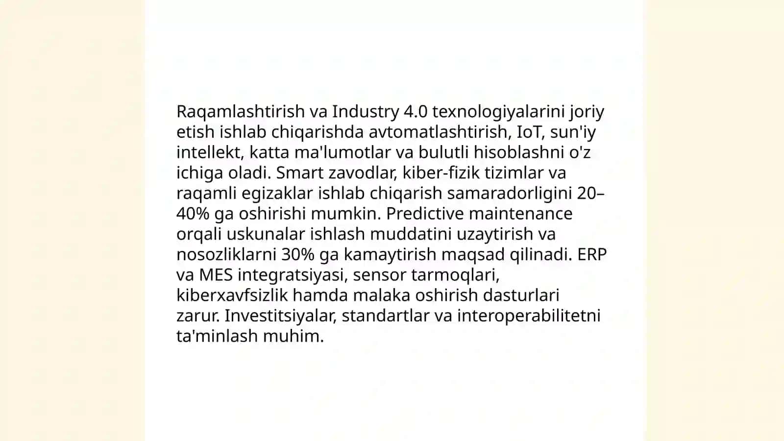 Ishlab chiqarishni diversifikatsiyalashning strategik asoslari 4