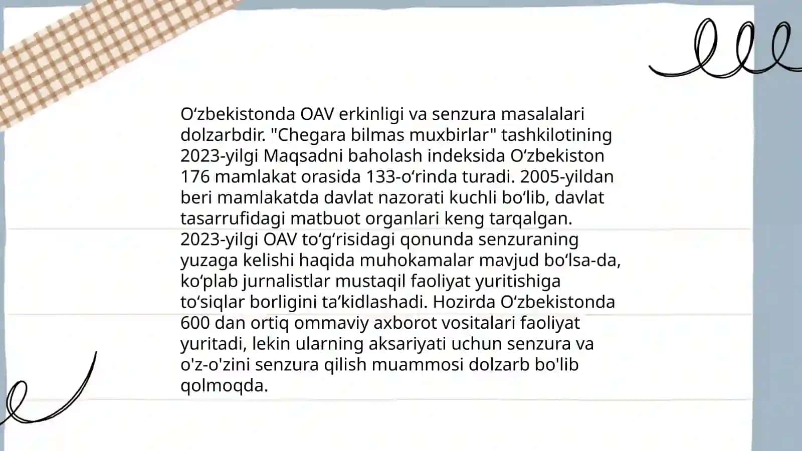 Jurnalistik faoliyat erkinligi 4