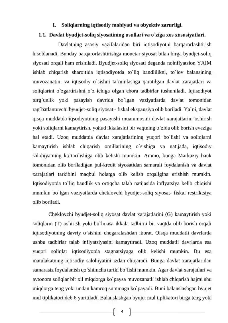 Moliyaviy munosabatlarni boshqarish 4