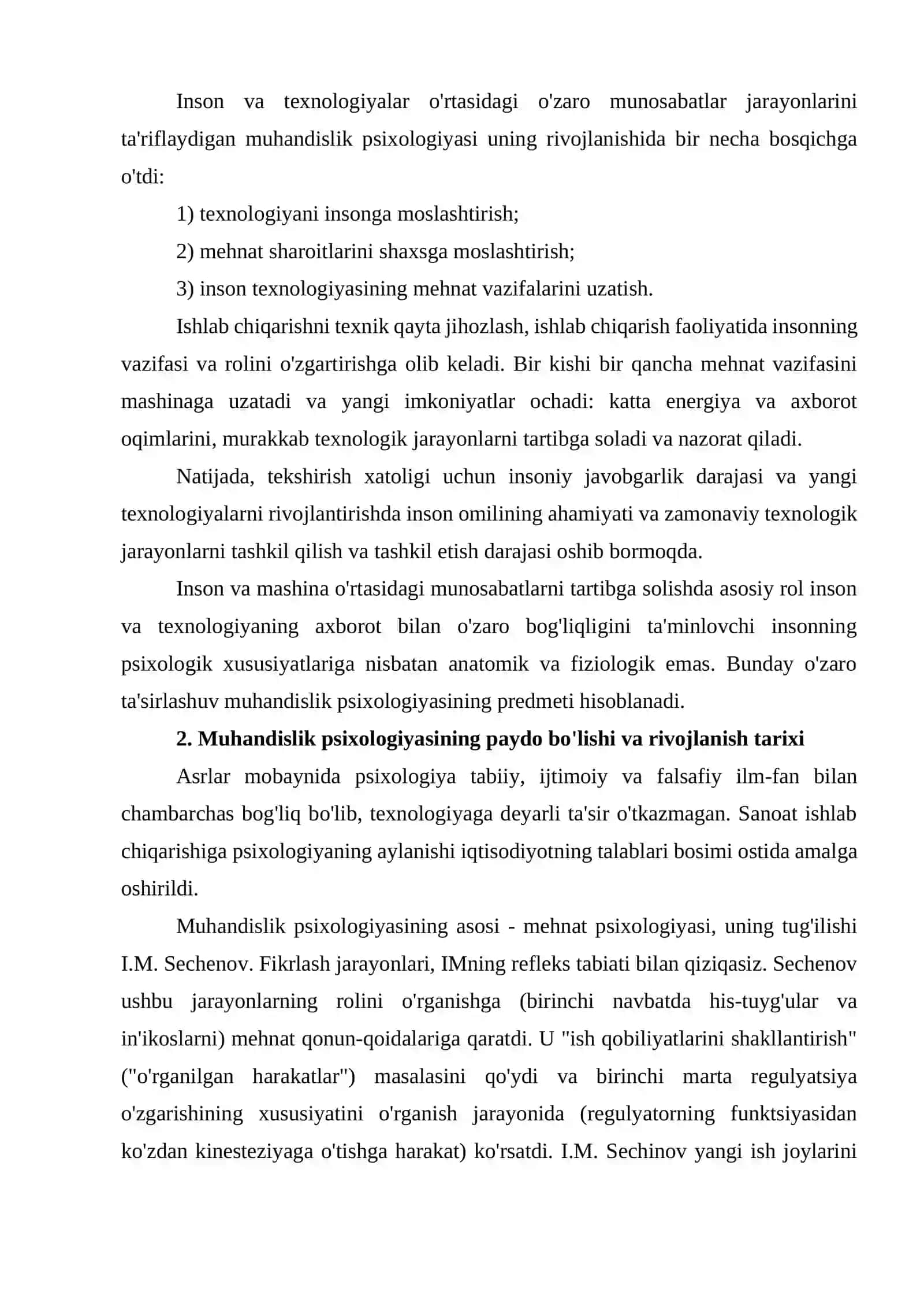 Mehnat va muhandislik psixologiyasining funksiyalari 4