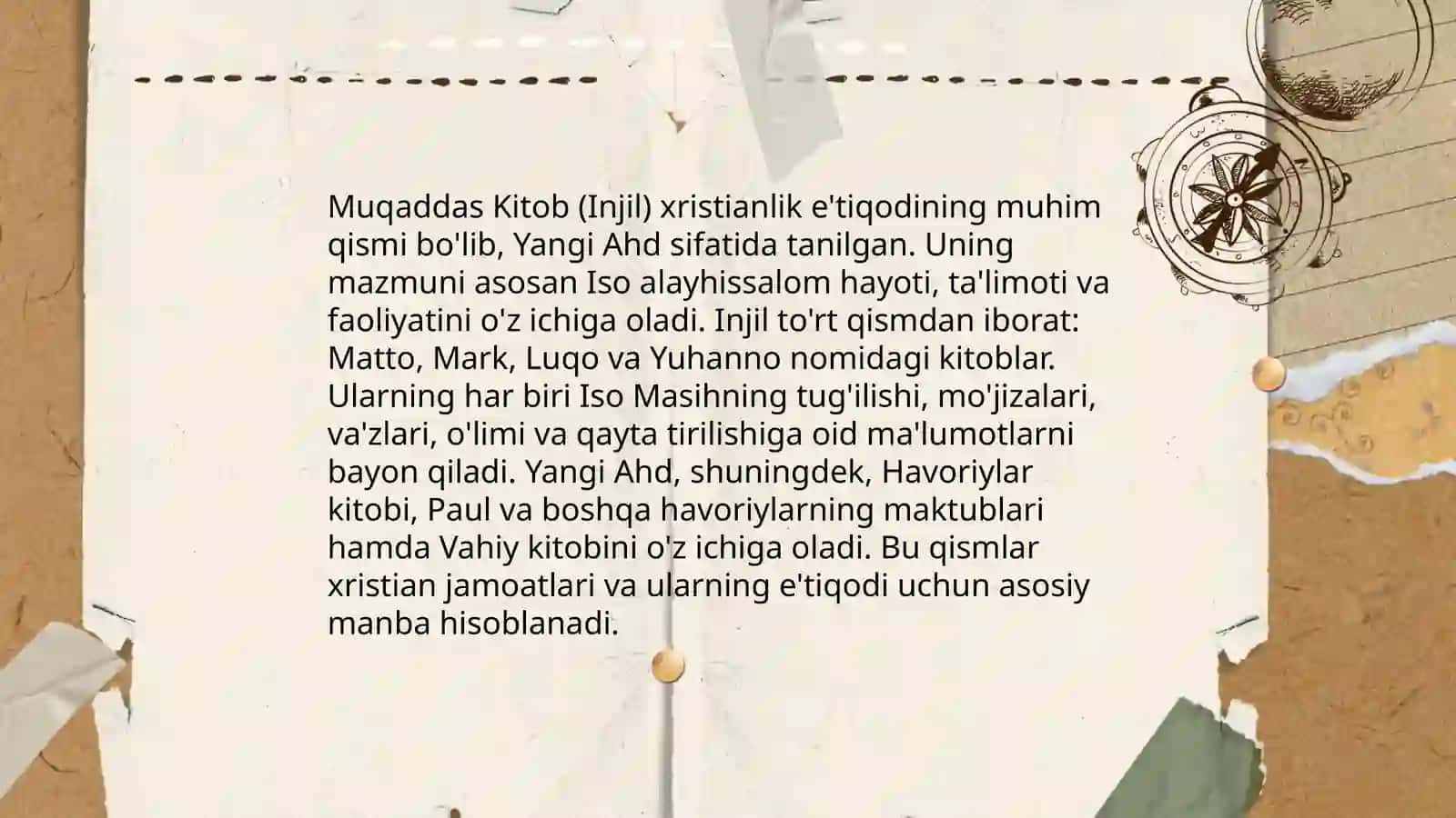 Iso Masihning hayoti va faoliyati 4