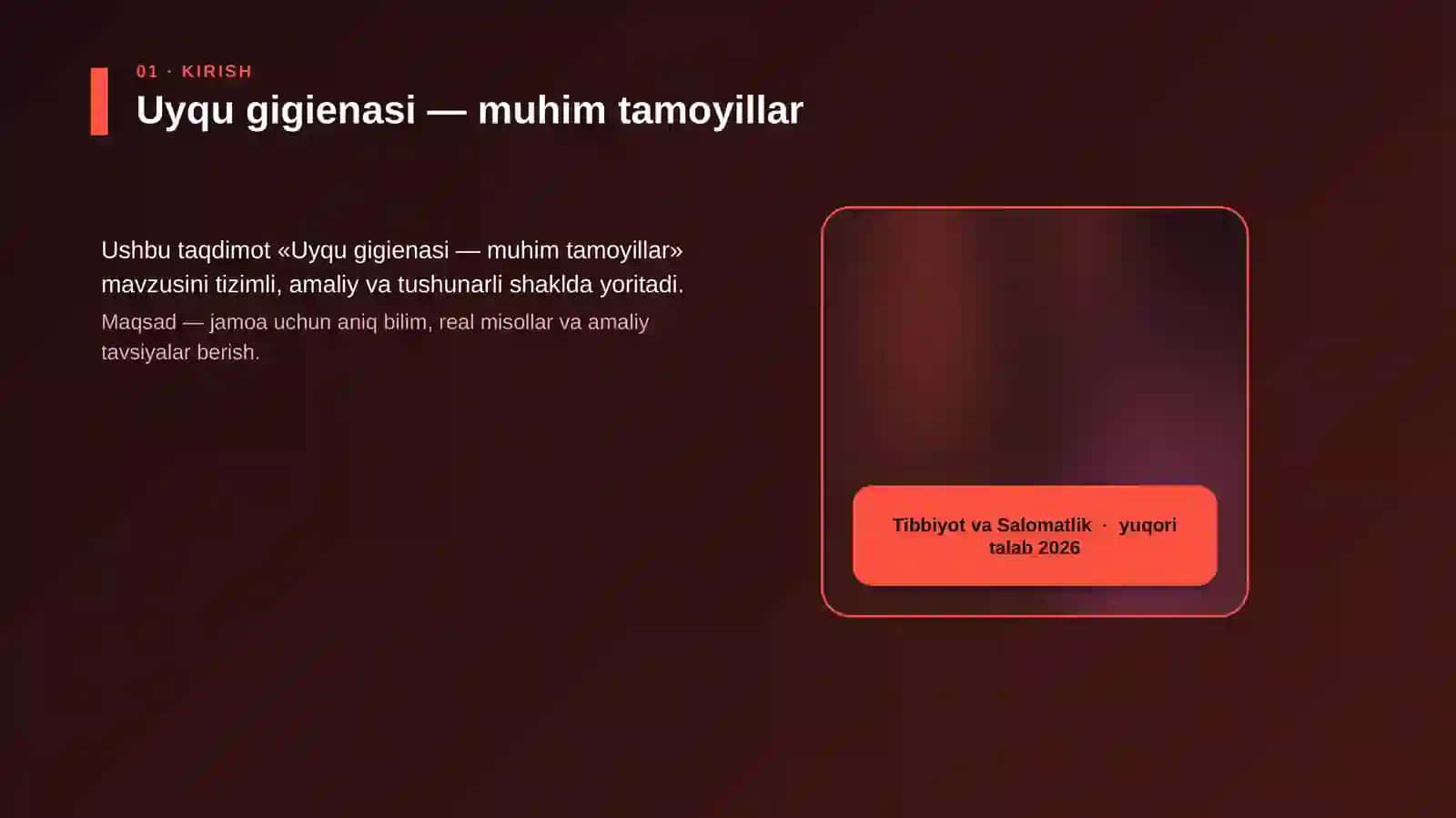 Uyqu gigienasi — muhim tamoyillar 4