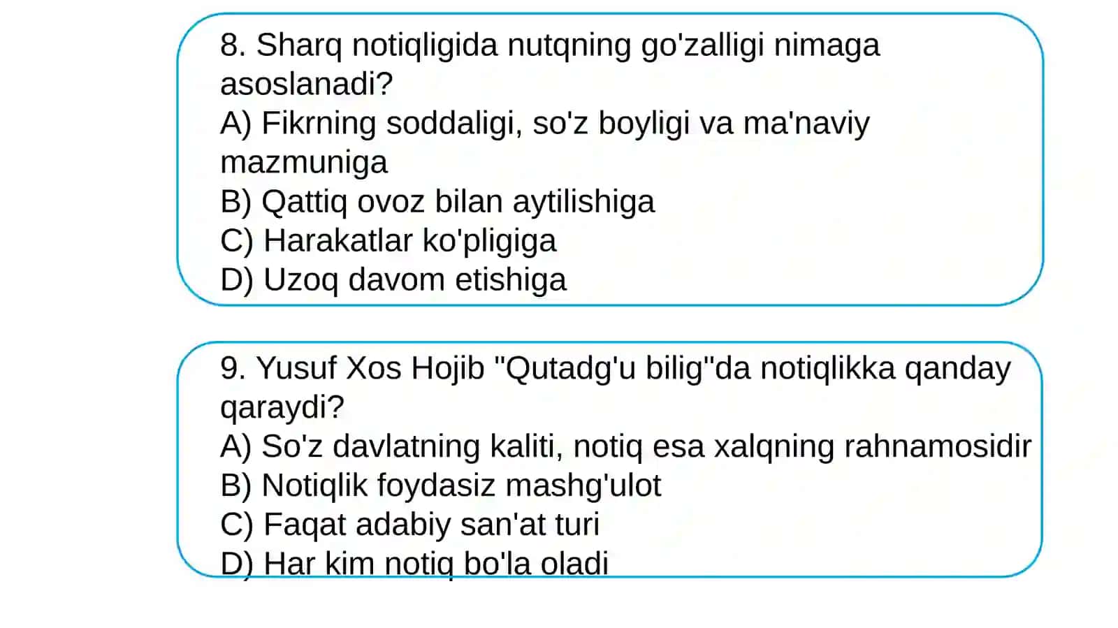 Ifodali oʻqish praktikumi 4