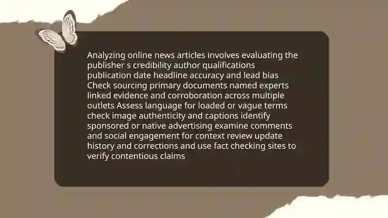 Analyzing Articles Used in Everyday Life 4