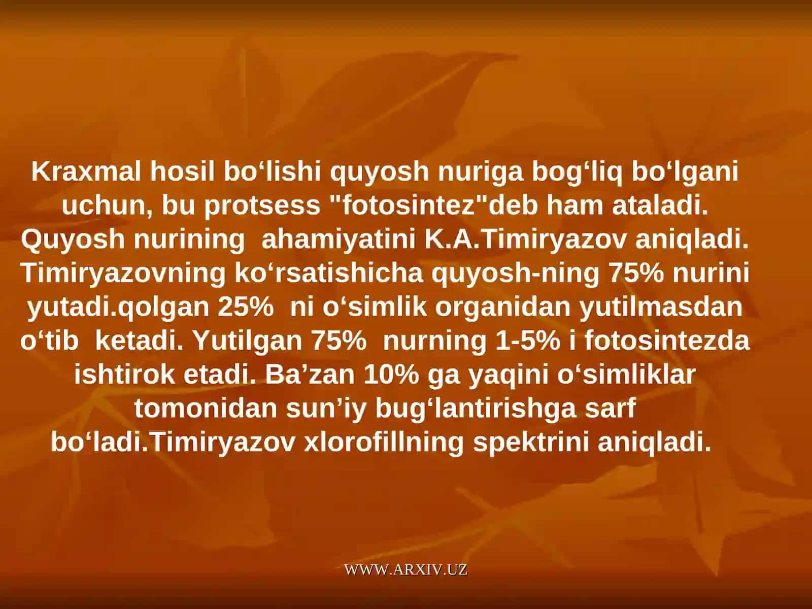Assimiliyatsiya va Dissimiliyatsiya 4