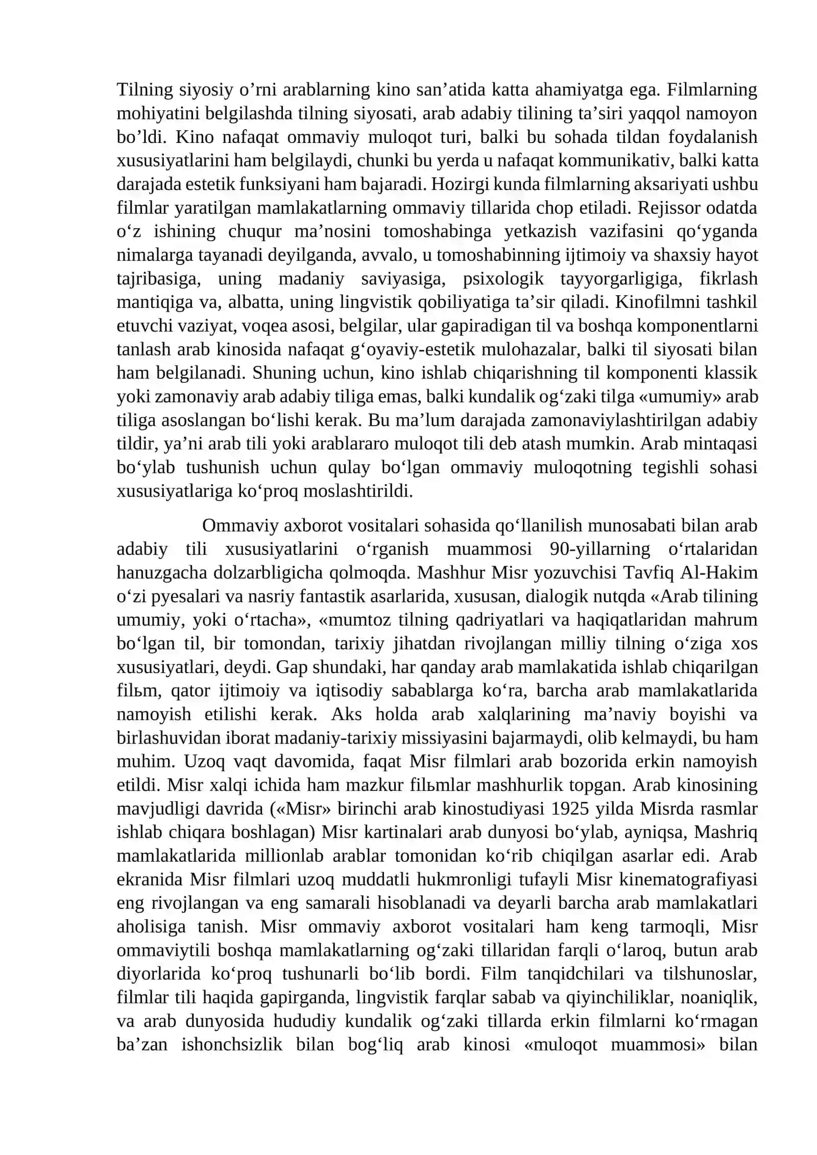 Til siyosatning xalqaro aspekti 4
