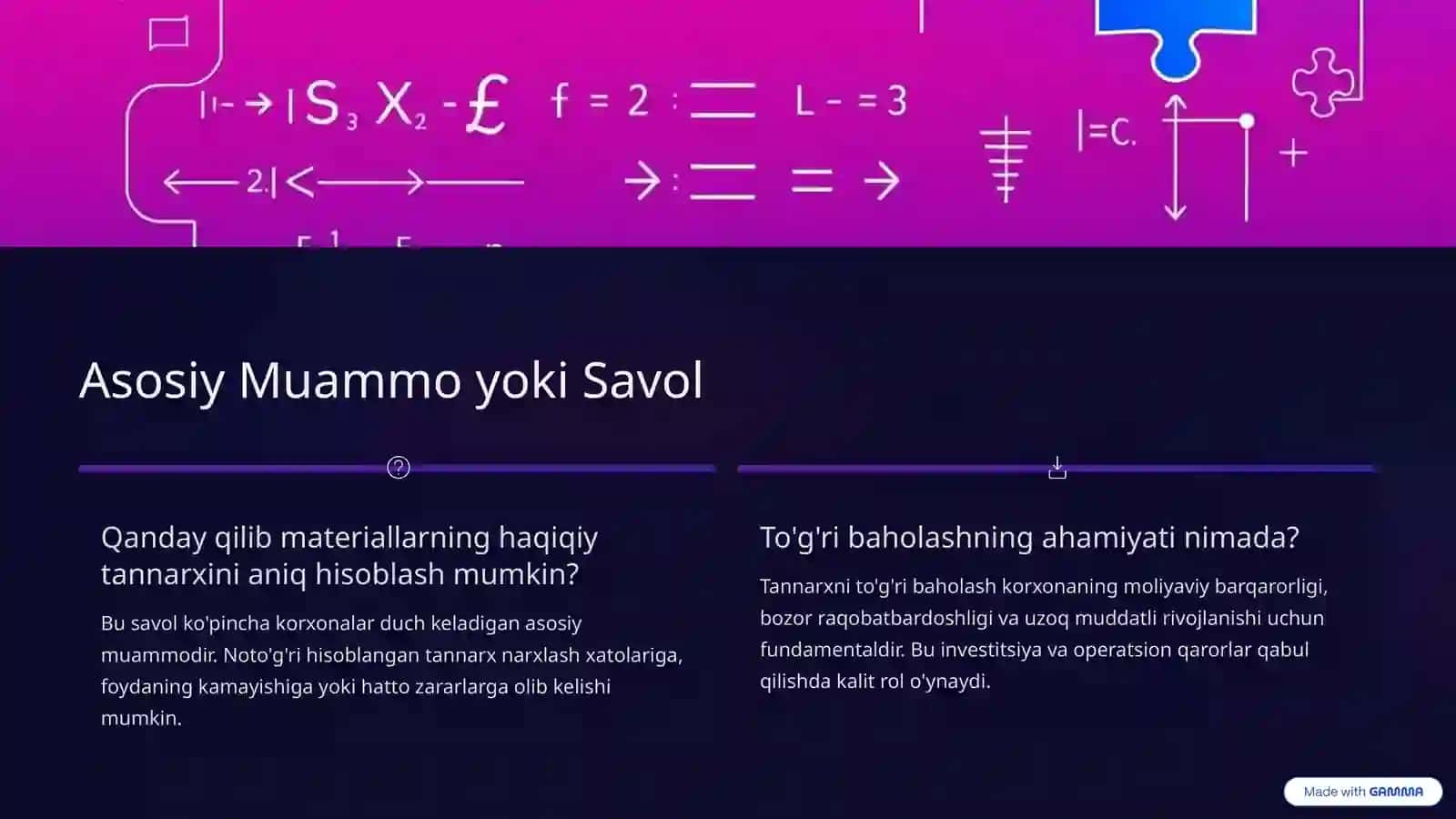 Materiallarni tannarxini hisoblash va ularni baholash tartibi 4