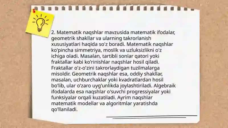 Raqamlar bo'ylab Sayohat 4