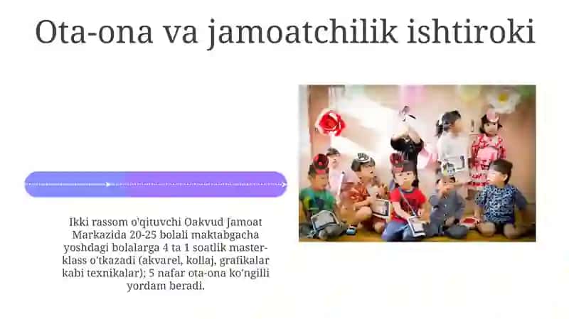 Maktabgacha ta'lim tashkilotlarida tasviriy faoliyat mashg'ulotlarini tashkil etish va uyushtirish 4