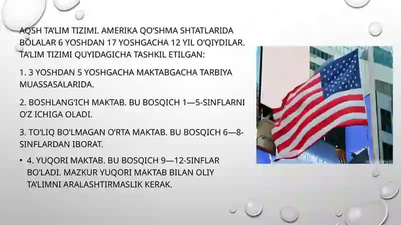 Umumiy pedogogika Rivojlangan xorijiy Mamlakatlarda taʼlim tizimi 4