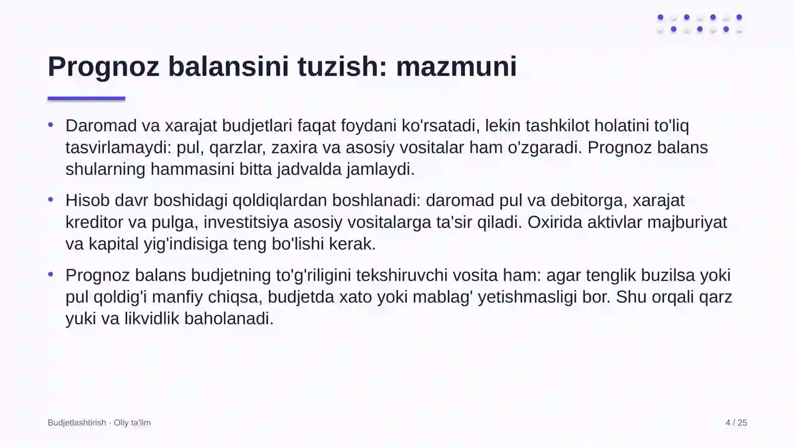 Korrupsiyaga qarshi kurashish organlarida prognoz balansini tuzish 4