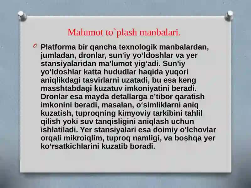 YER NAZORAT PLATFORMASINING ISHLASH TAMOYILI 4