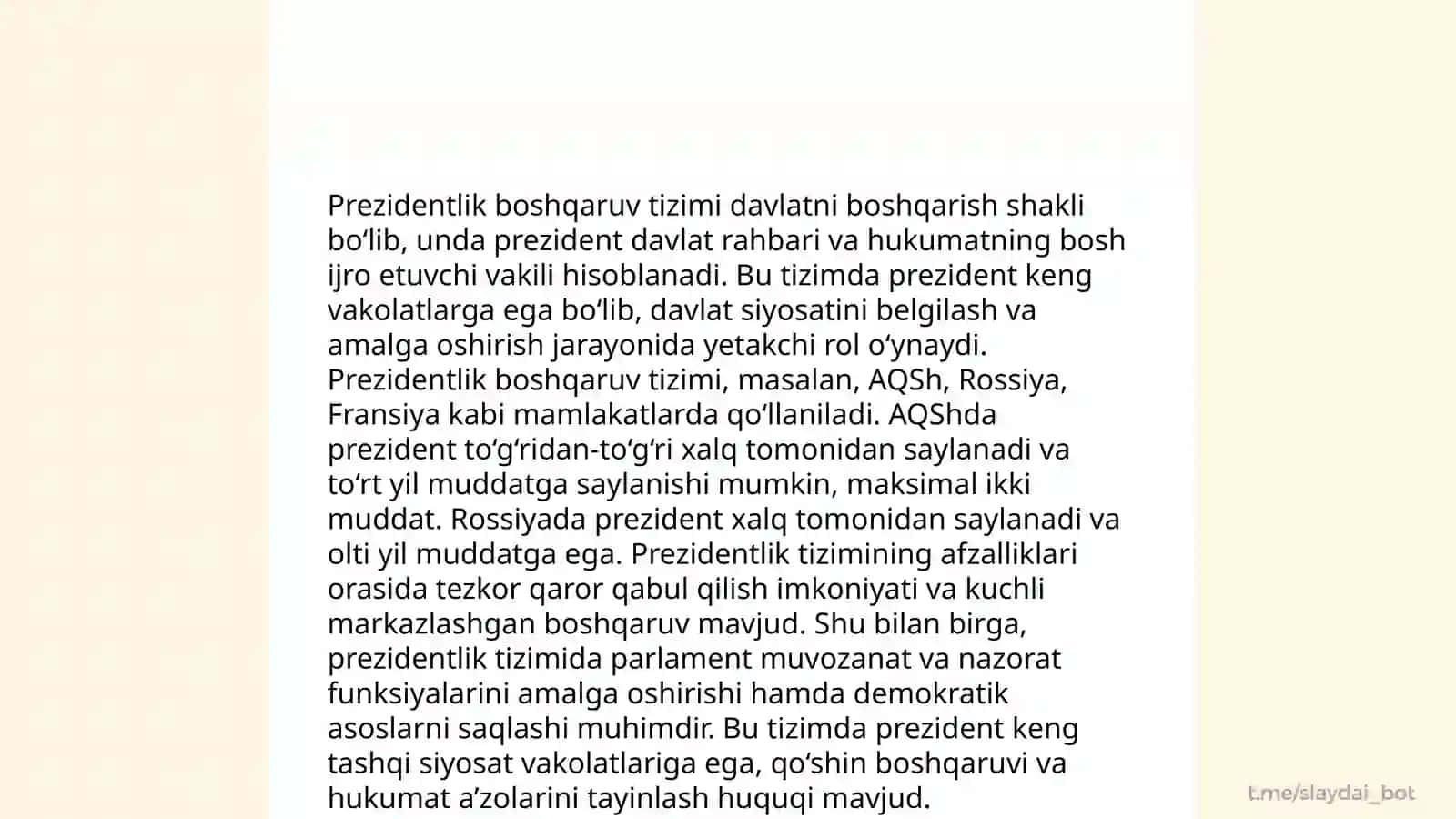 Mustaqillik yillarida davlat boshqaruvi tizimida amalga oshirilgan islohotlar 4