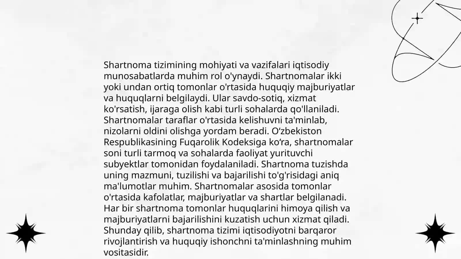 Ijtimoiy xizmatlarning o'zaro hamkorligining shartnoma tizimi 4