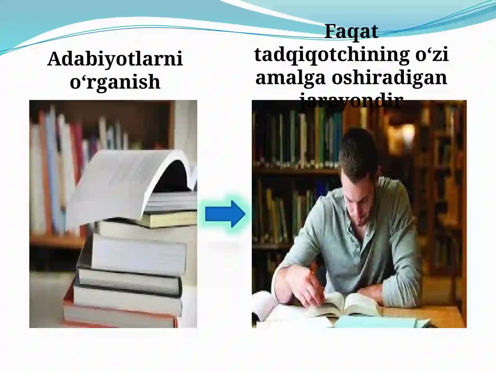Mavzuga oid adabiyotlar tahlili haqida 4