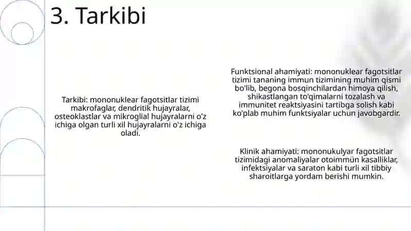 Mononuklear- Fagotsitlar Tizimi 4