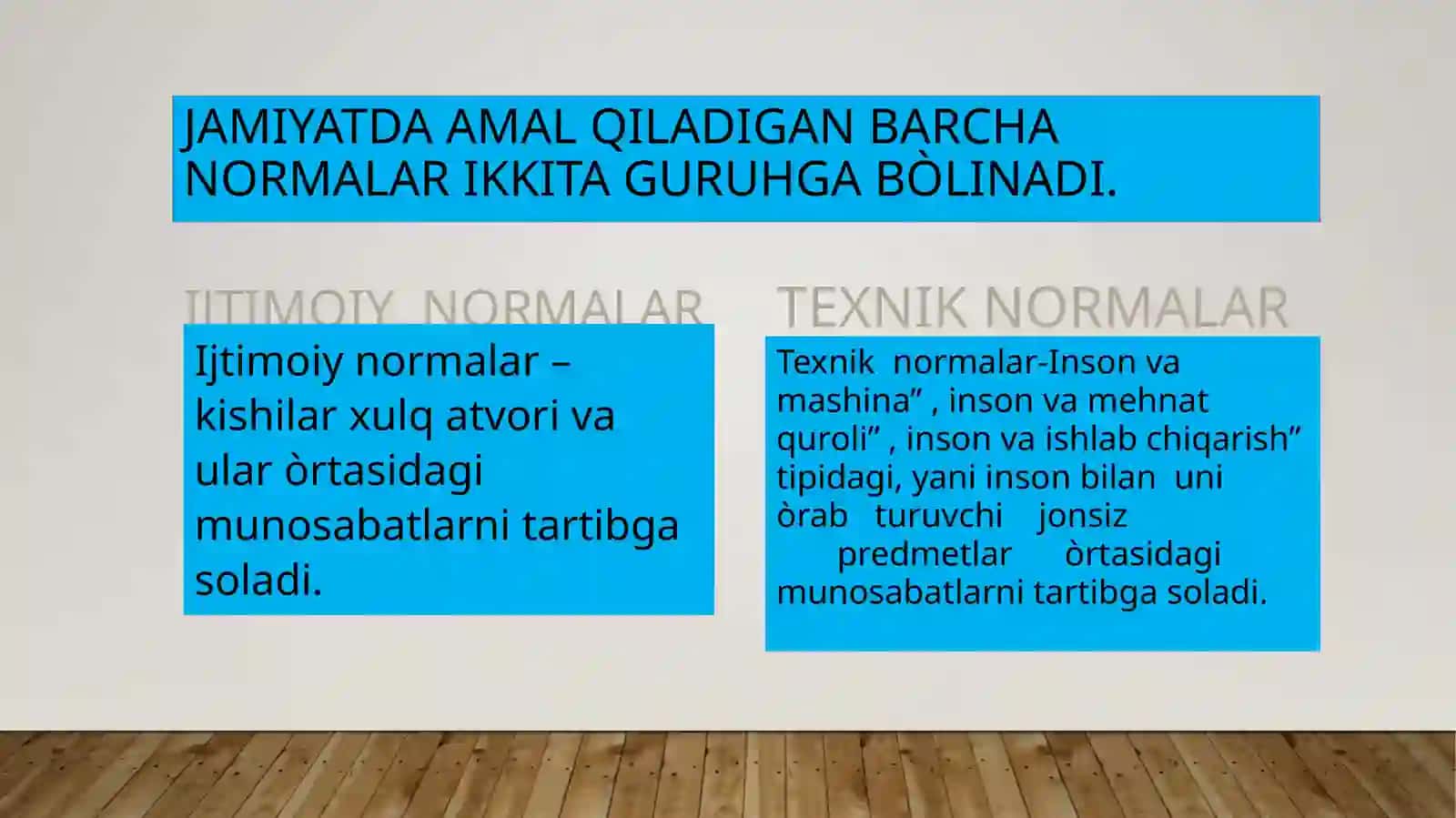 Ijtimoiy normalar tizimi 4