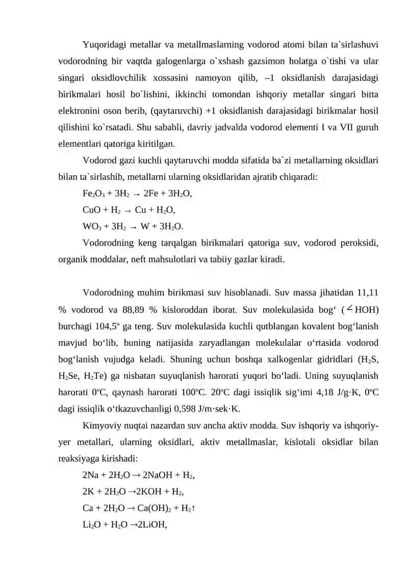 S-Elementlari 4