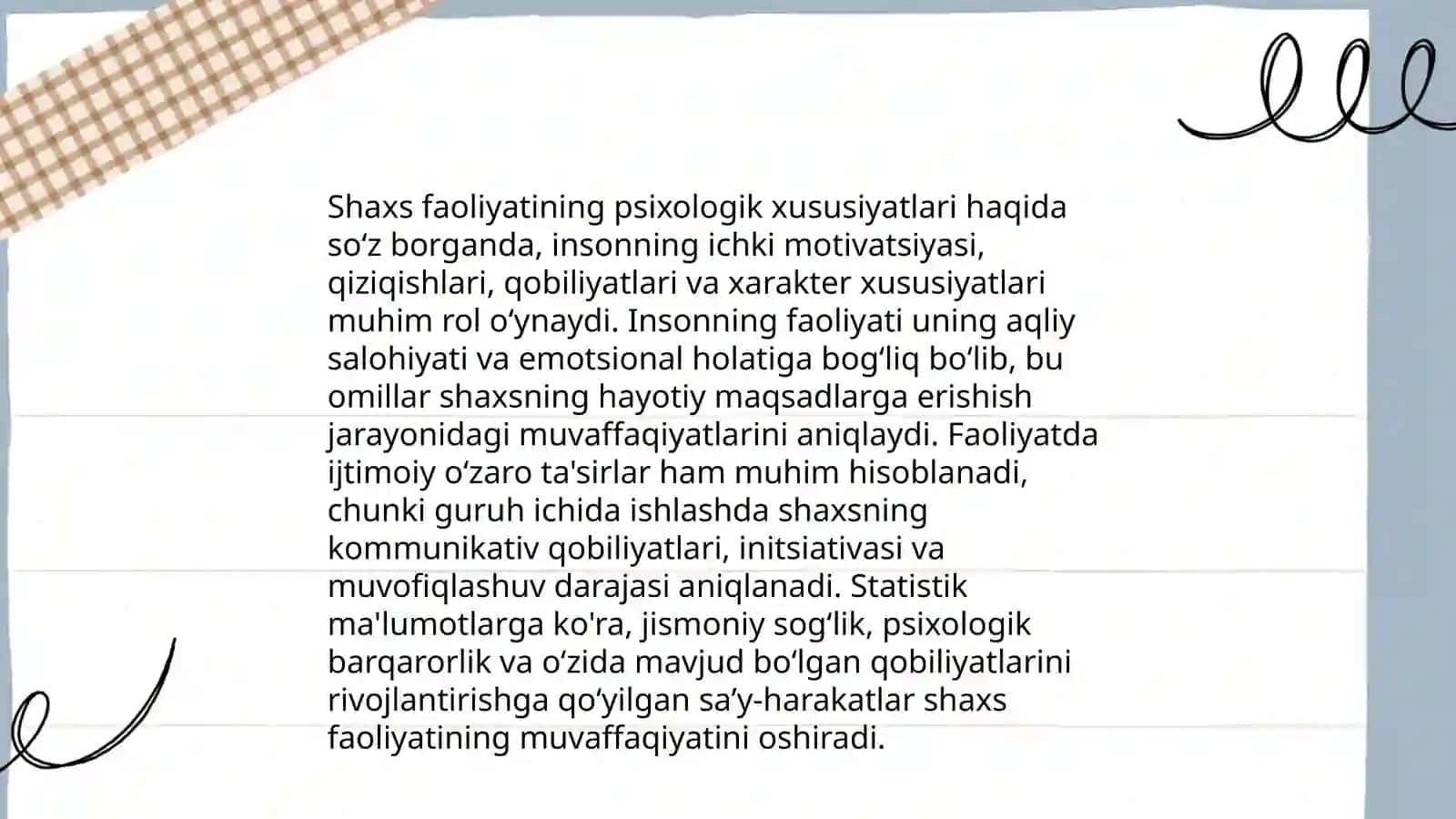 Qobilyat va shaxs faoliyatining assotsiatsiaviyligi 4