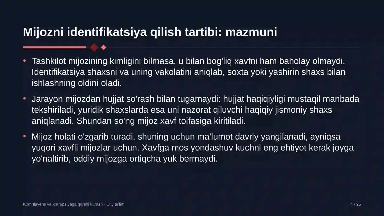 sanatoriylarda mijozni identifikatsiya qilish tartibi 9490 4