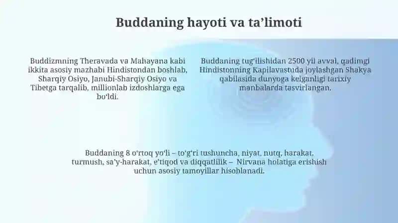 Buddaviylik dini tarixi va goyalari 4