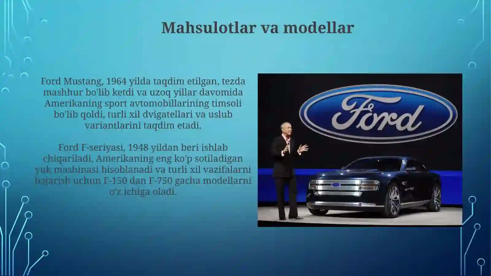 Ford Motor kompaniyasi 4