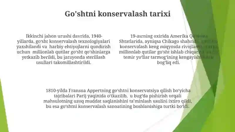 Go'sht konservalari tayyorlash 4