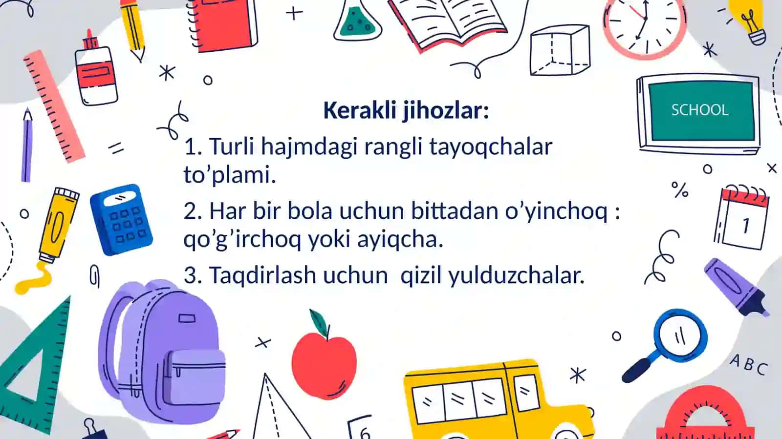 Tayoqchalardan turli shakllar hosil qilishni o’rgatishni davom  ettirish. slayd 4
