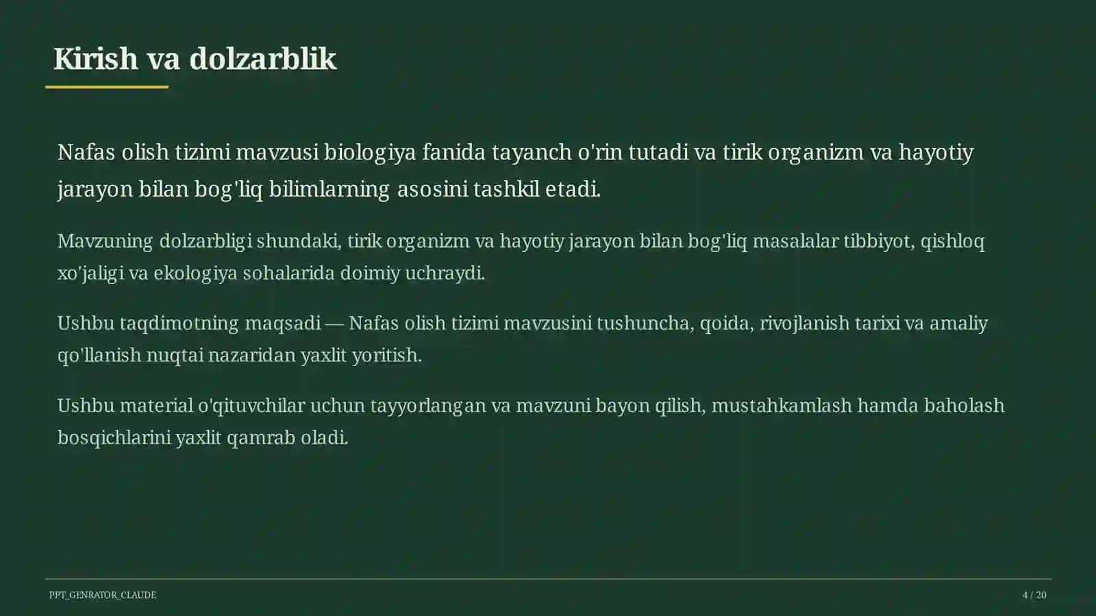 Nafas olish tizimi (8-sinf) 4