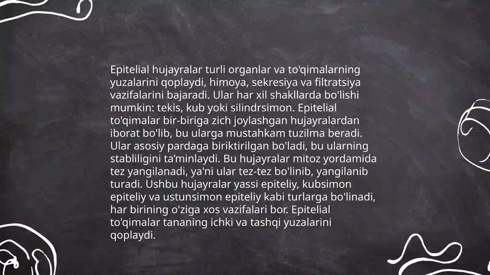 Hid bilish aʼzosi gistologiyasi 4