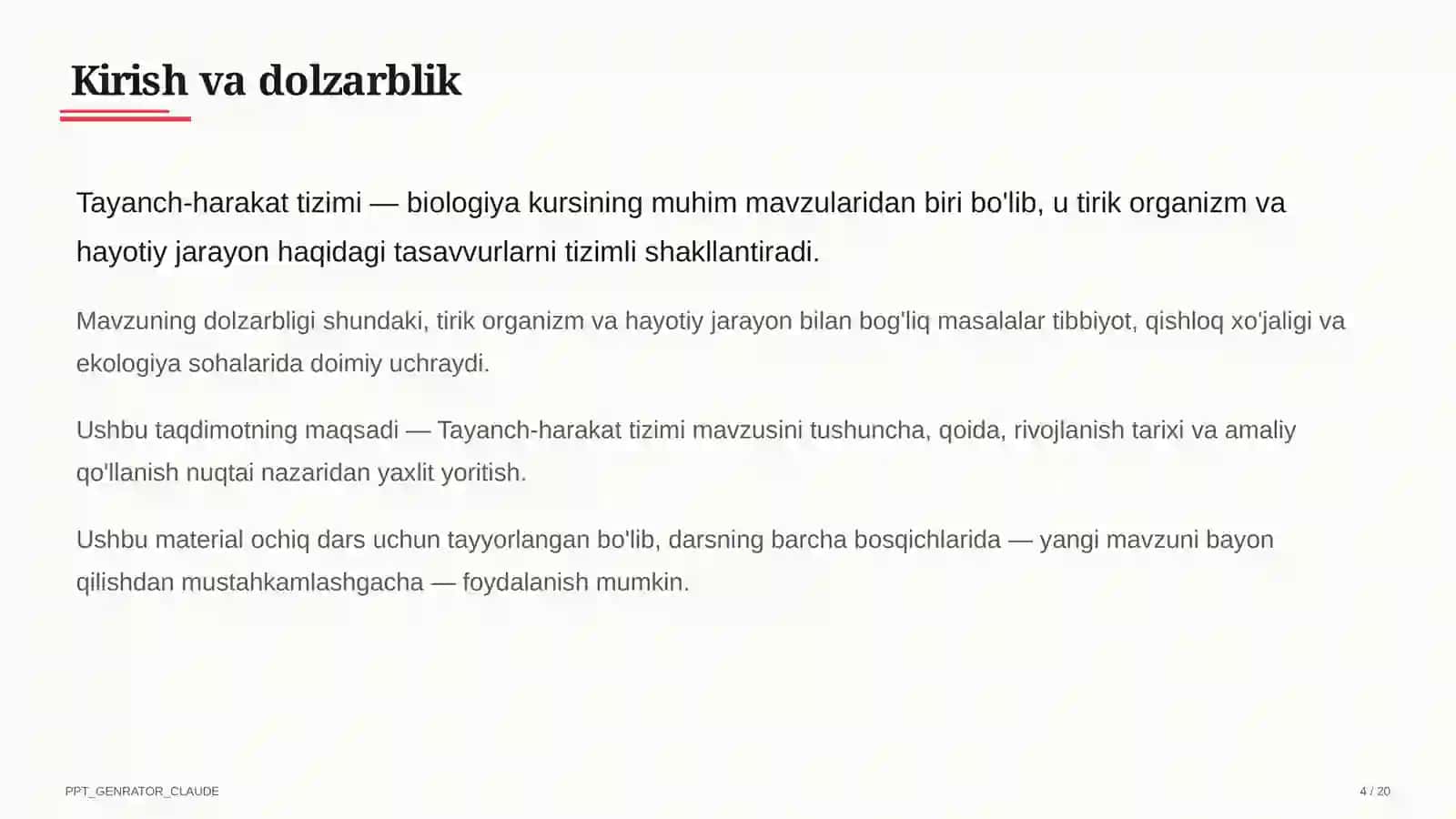 Tayanch-harakat tizimi (8-sinf) 4