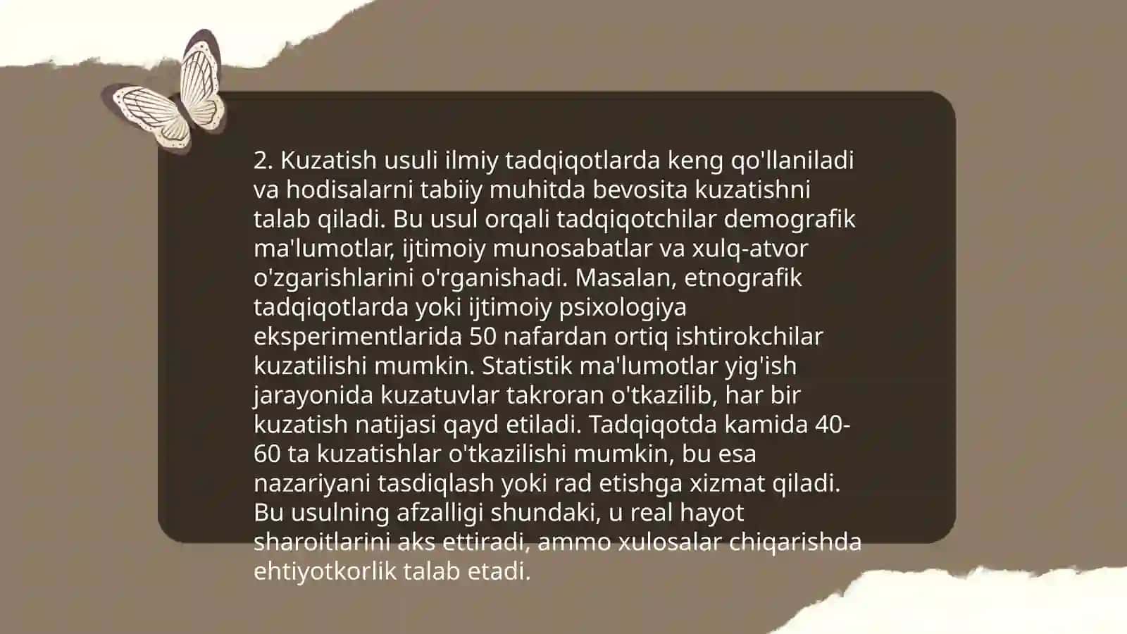 Psixologiyaning tadqiqot metodlari va tarmoqlari 4