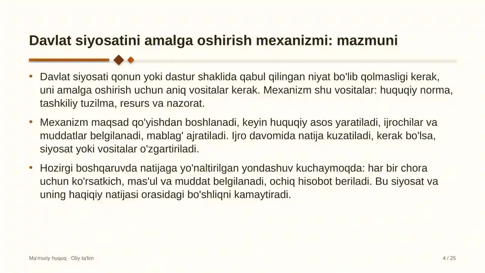 mebel salonlarida davlat siyosatini amalga oshirish mexanizmi 6119 4