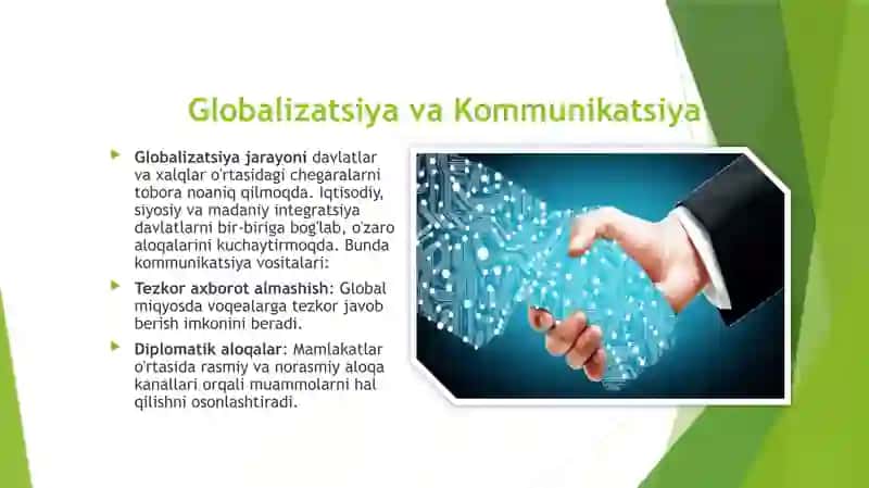 Xalqaro munosabatlarda kamunikatsiya omillarining yuksalishi va aloqa vositalari takomillashuvi 4