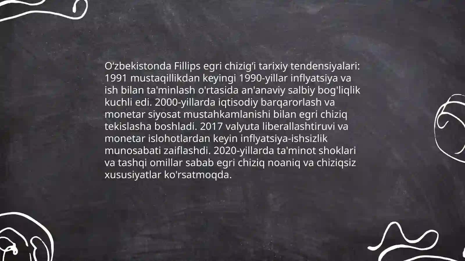 Oʻzbekiston Fillips egri chizig'i tahlili 4