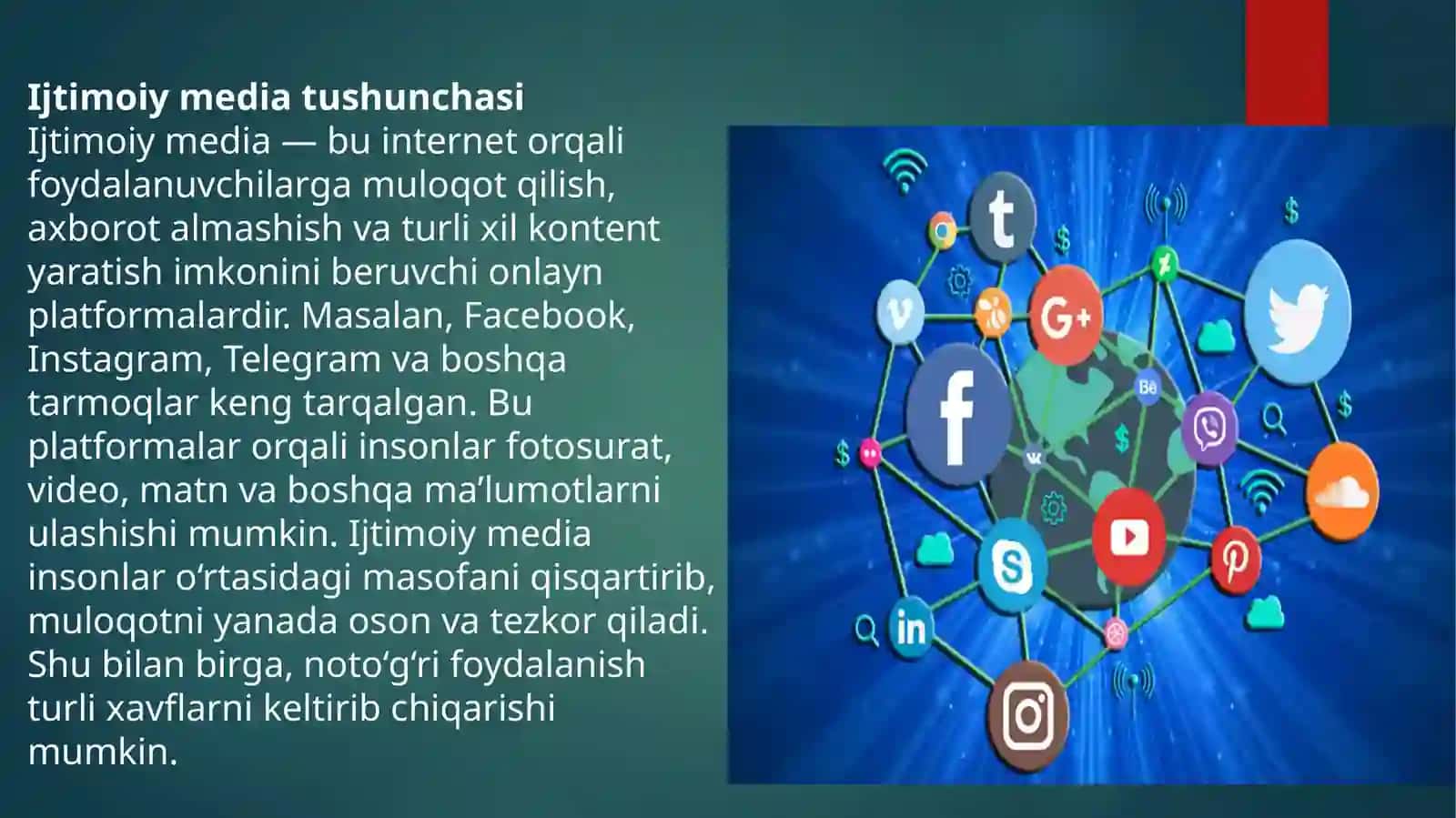 Ijtimoiy Mediada taxdid va xavf-xatarlar 4