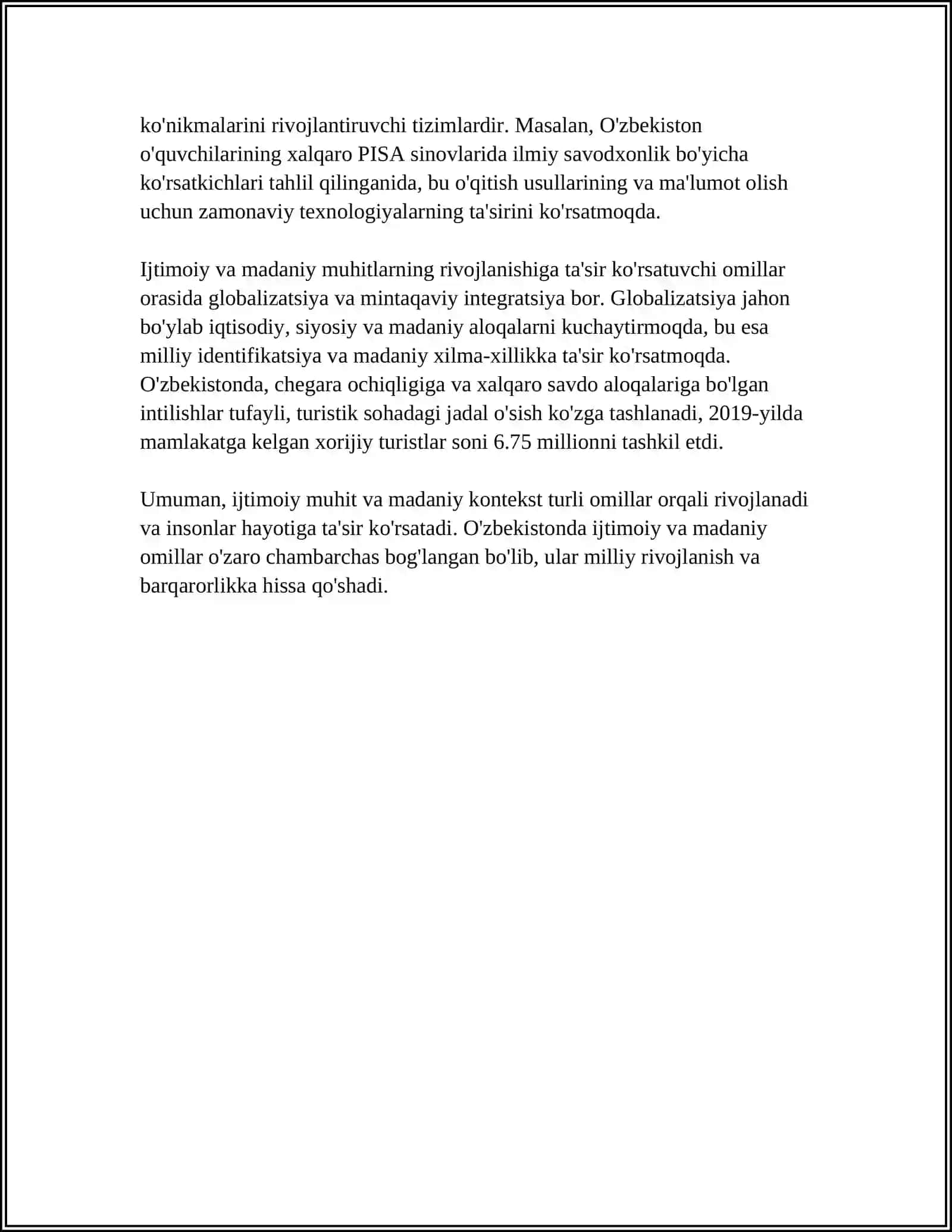 IBN TUFAYL VA IBN SINONING "XAY IBN YAKZON ÒĢLI" RISOLASINI QIYOSIY TAHLIL QILISH 4
