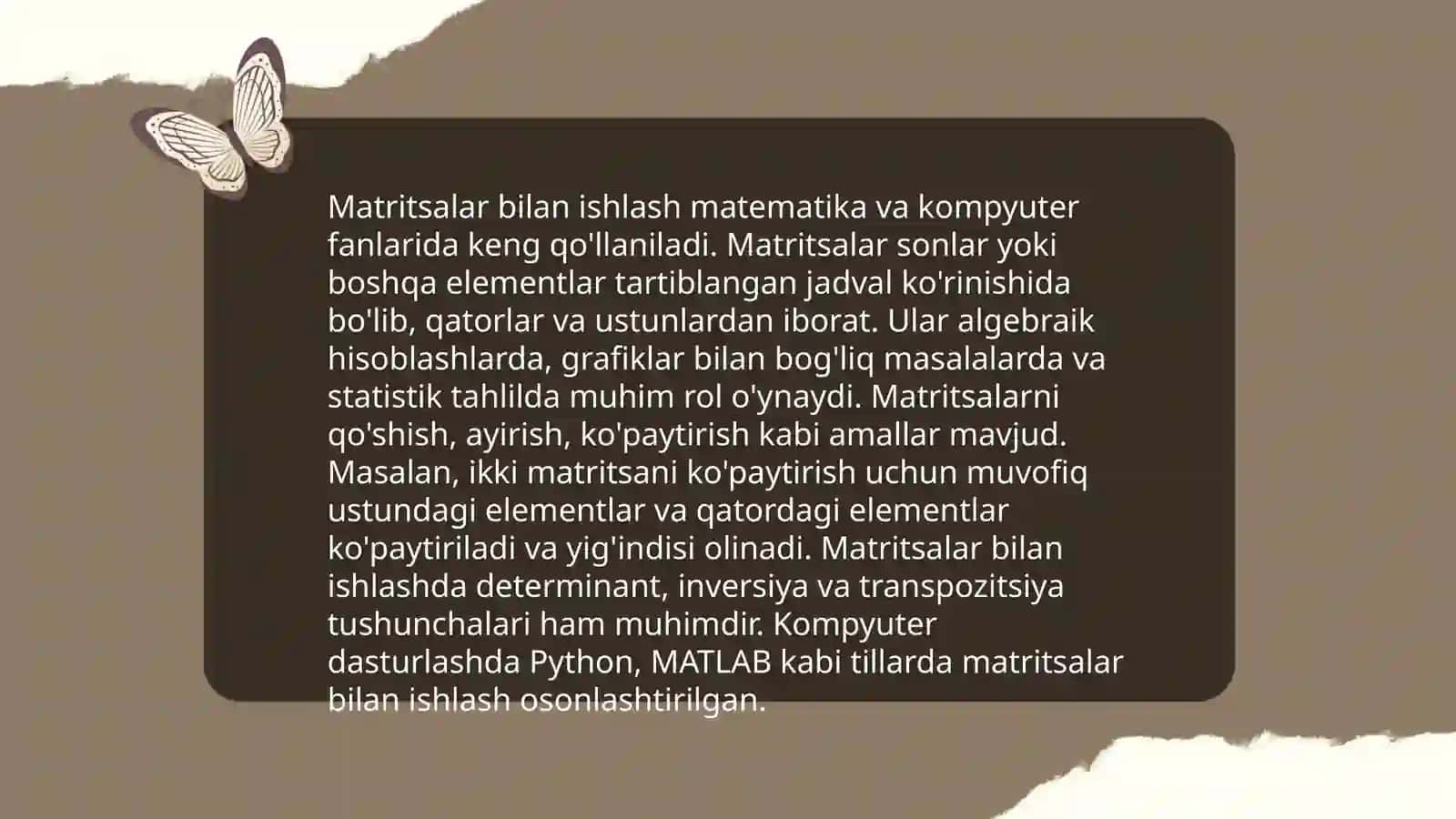 Algoritmlar kutubxonasi 4