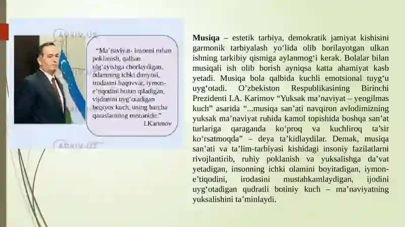 MAKTABGACHATA’LIM MUASSASASIDA MUSIQAVIY TARBIYANING MAQSAD VA VAZIFALARI 4