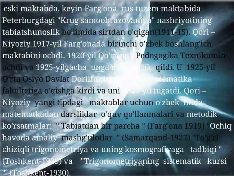 O'zbek matematiklarining fanga qo’shgan hissalari 4