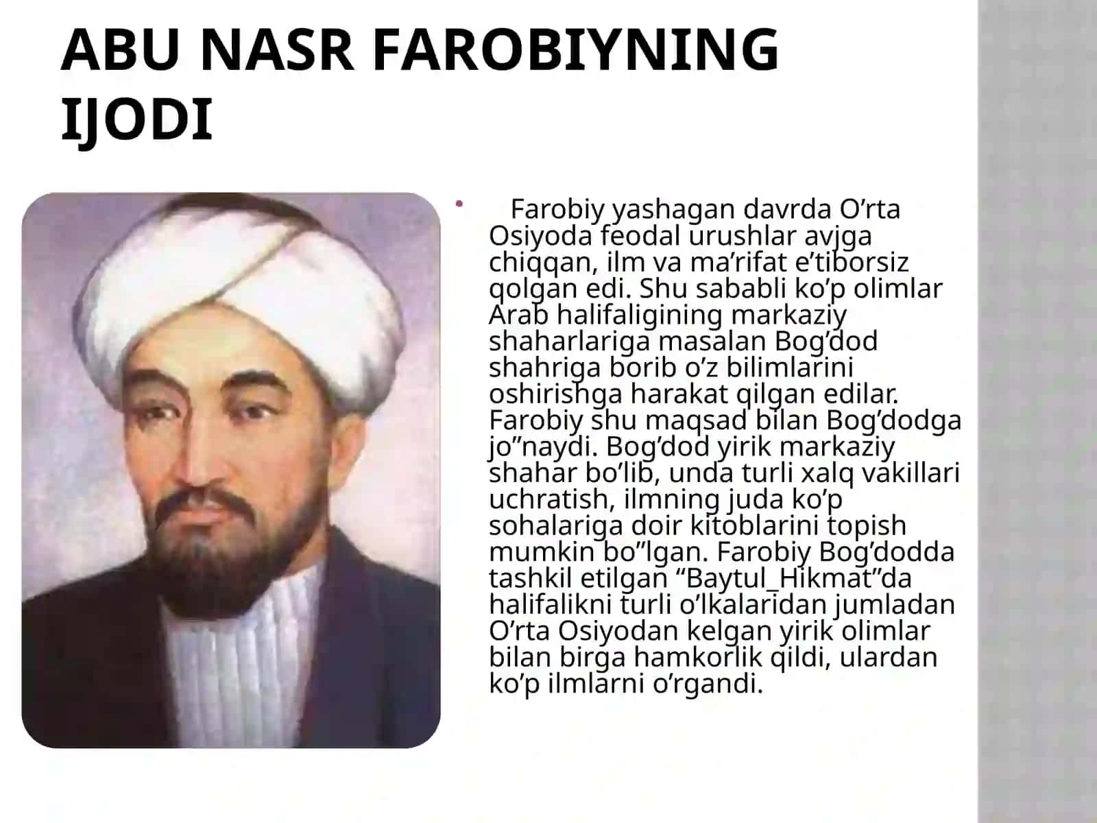 Abu Nasr Farobiy 4