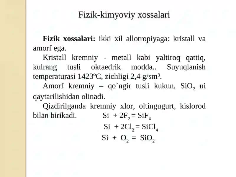Kremniy 4