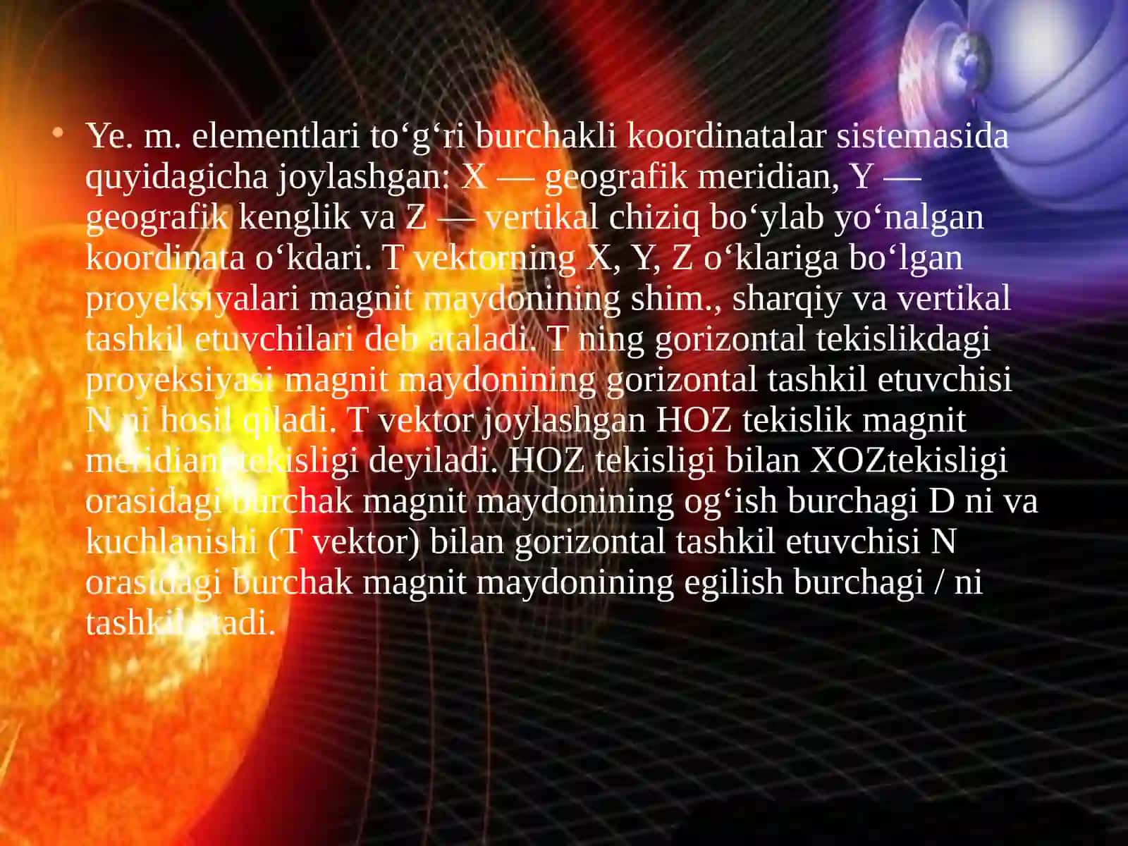 Yermagnitmaydoni protanli vakantli o'lchash usullari 4